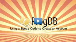 Signing Up